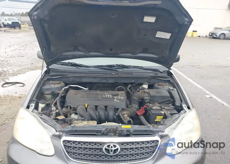 2007 Toyota Corolla Le z USA, uszkodzony, nr VIN 2T1BR30E67C838853